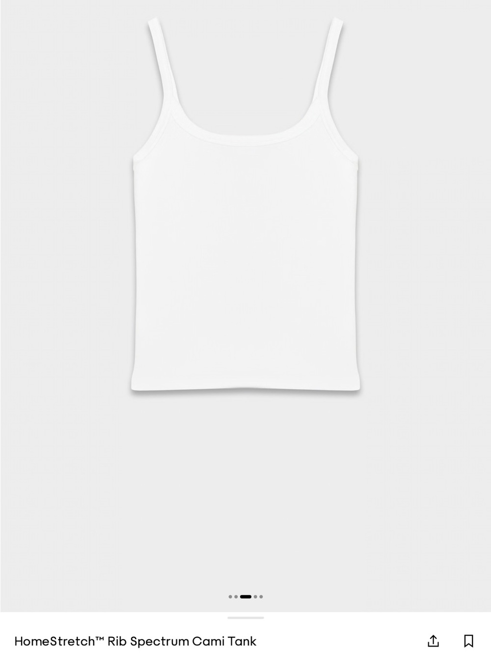 Aritzia Women’s Homestretch Cami Tank Top